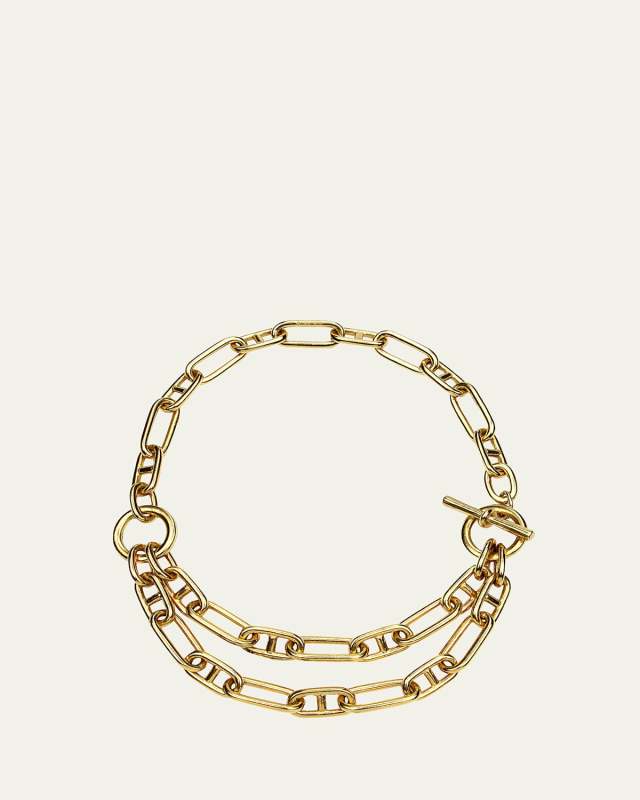 Short Double-Chain Necklace